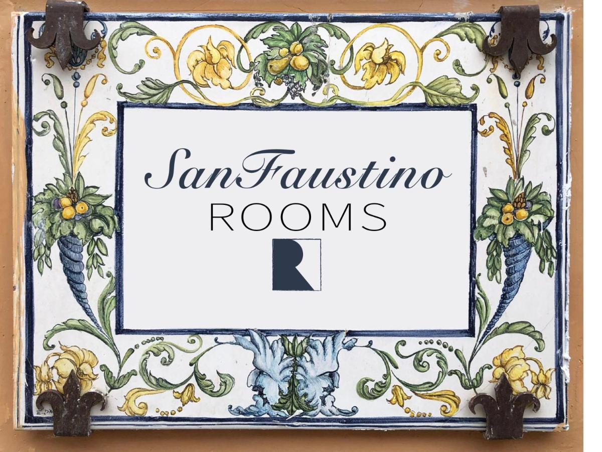 S. Faustino Rooms Viterbo Bagian luar foto